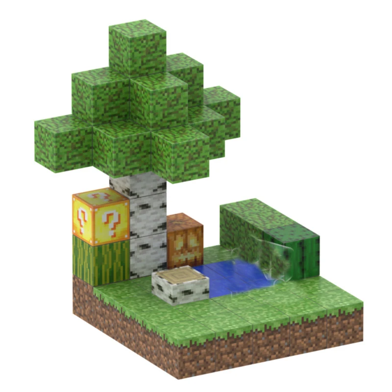 hot selling DIY blocks toys my world magnetic minecrafting blocks for kids