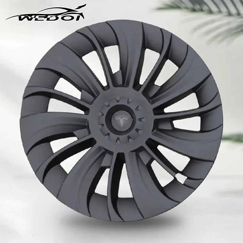 Wheel Hub Cover For Tesla Model Y  19 Inch Hubcap Automotive Wheel Center Hub Cover For Model Y Decorative Accessories 2023