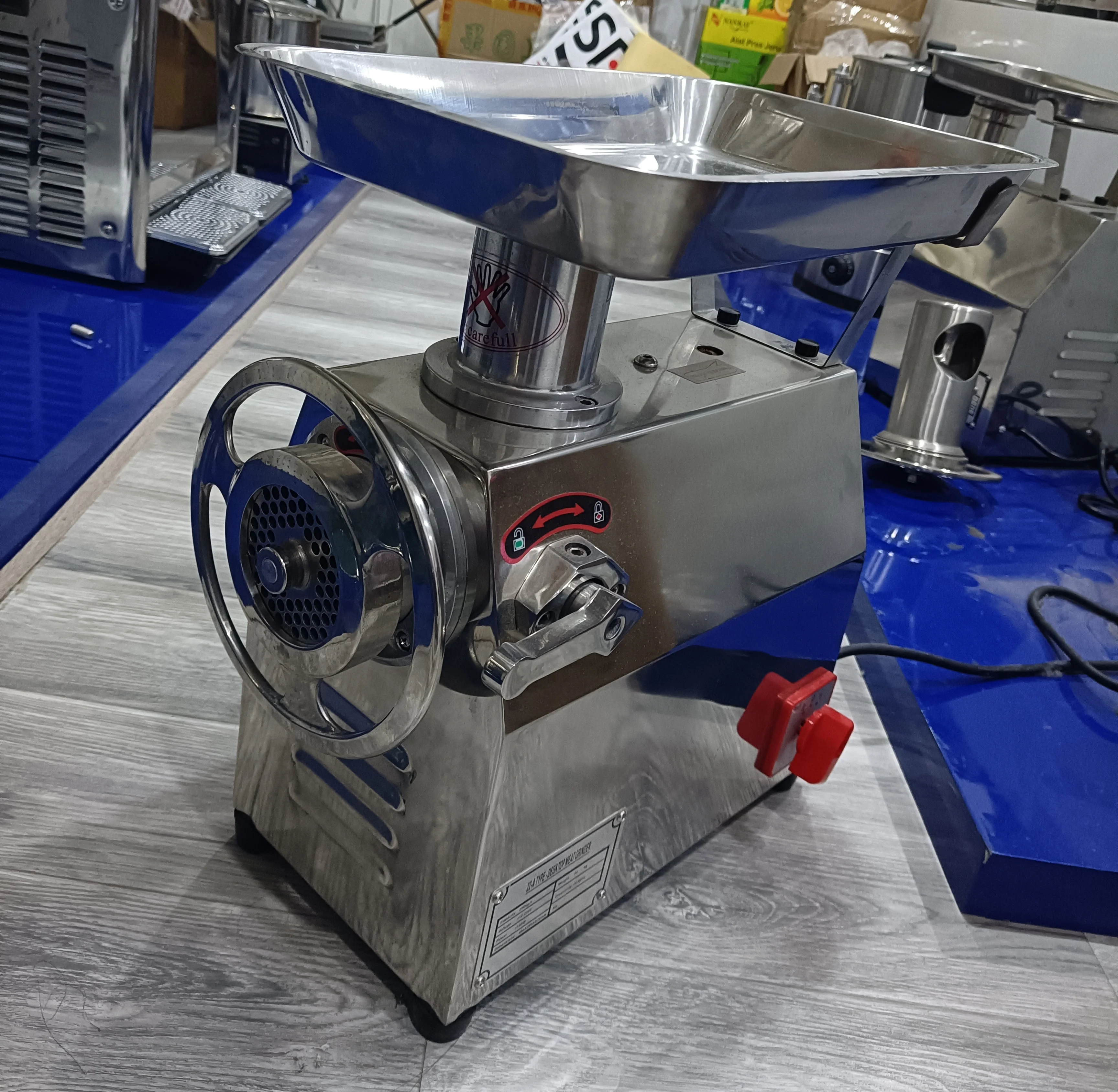 GRT-MC22 Gear Driving Stainless Steel Copper Motor Type 22 Meat Grinder Meat Mincer