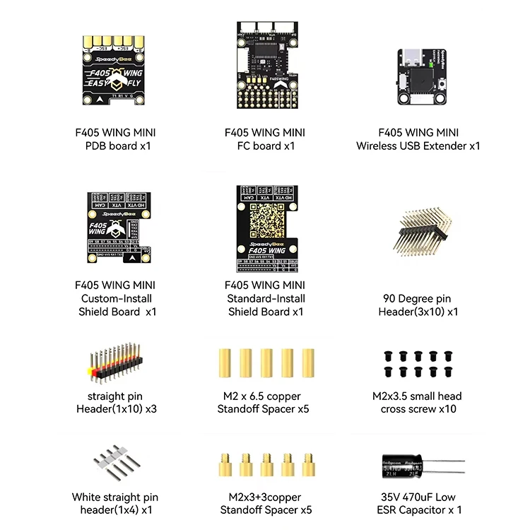 for SpeedyBee F405 Wing Mini Fpv Drone FC Flight Control