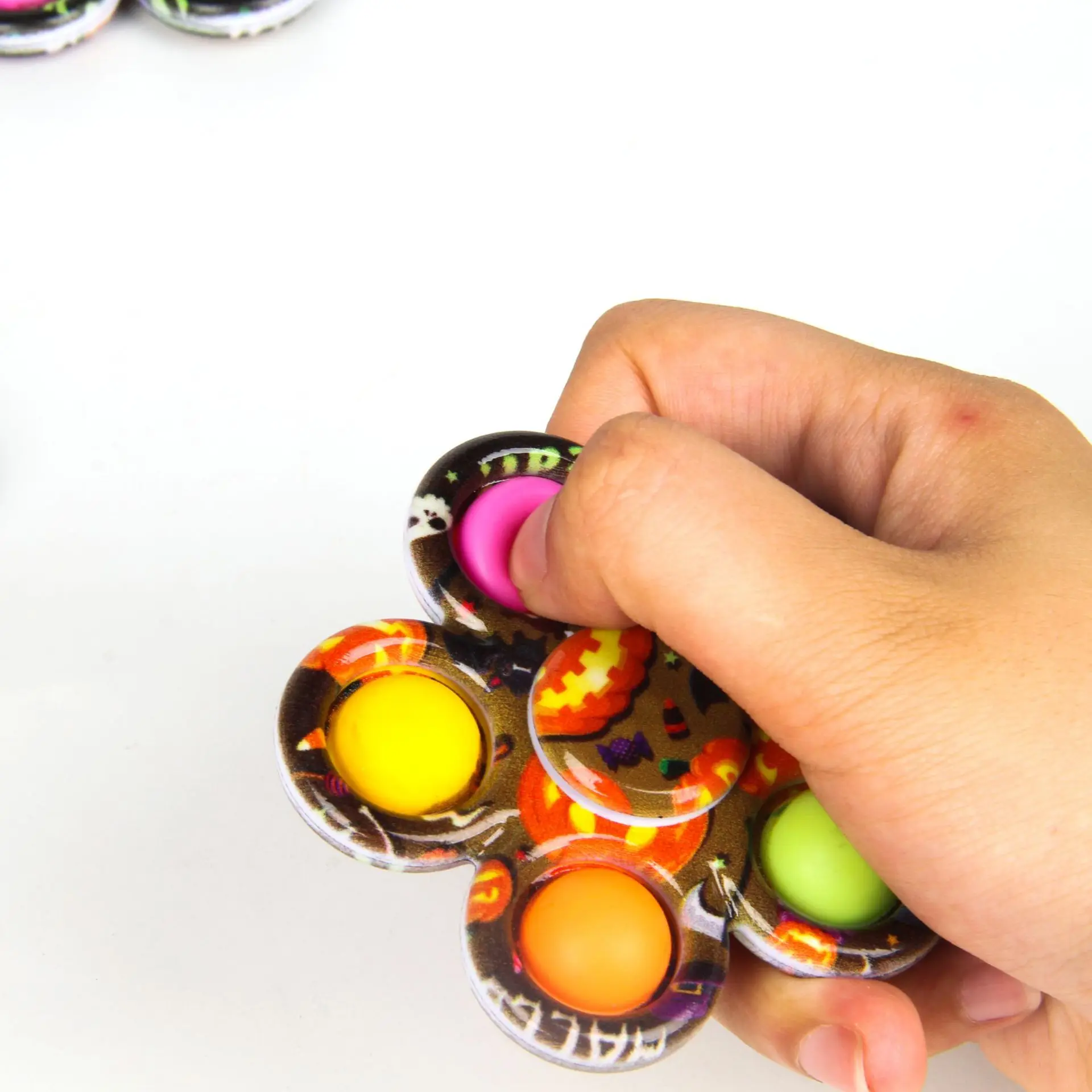 Pop Bubble Fidget Spinners for Party Favors Hand Fidget Bulk Toys for Classroom Prizes Halloween Gifts for Kids Goodie Bag