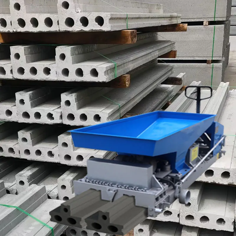 T&L Special-Shape precast wall panel extrusion machine for interior and exterior wall panel corner installation