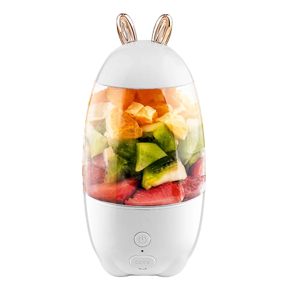 
350ML Usb Rechargeable Mini Juicer Blender household Portable Blender multi-functional Cup Electric Fruit Juicer marker 