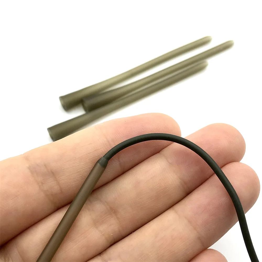 Carp Fishing Accessories PVA Solid Bag Tail Rubber For Lead System Of Rigs In line Leads Set Of PVA bags