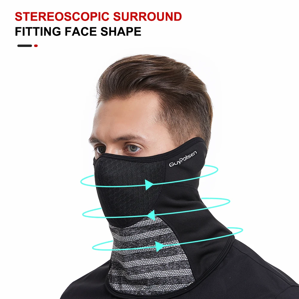 Custom Neck Warmer Winter Fleece polar Neck Gaiter Ski Tube Scarf for Men Women Face Cover Mask Bandana