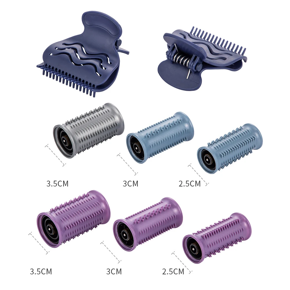 Electric curling iron heating mini hot cordless wireless hair curlers rollers automatic set with clips machine rizador de pelo