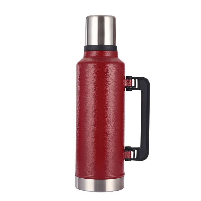 High Quality 1300ml Outdoor Camping Stainless Steel Double Wall Vacuum Flask Termos Water Bottle Thermos Travel Pot