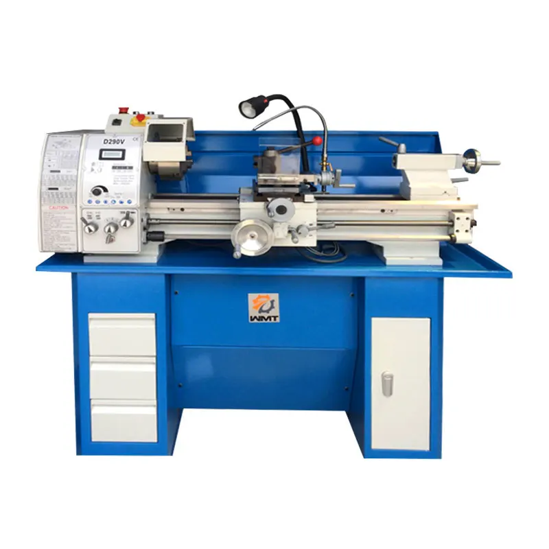 manual lathe D290V mini metal lathe machine with variable speed