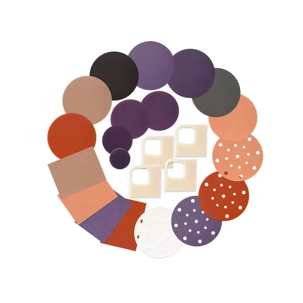 Purple Sponge Sanding Disc Sandpaper Foam Sanding Abrasive Disc Tools Sanding Foam Disc for Automotive