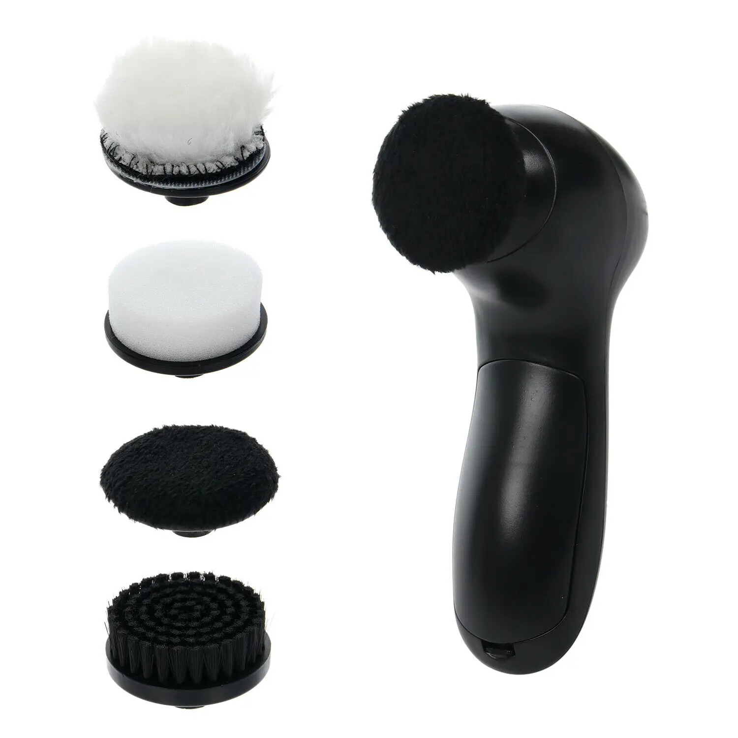 Portable Shoe Cleaner Electric Shoes polisher for Home Use Leather Cleaning Shining Brightening Brush for Leather Bag Car Seats