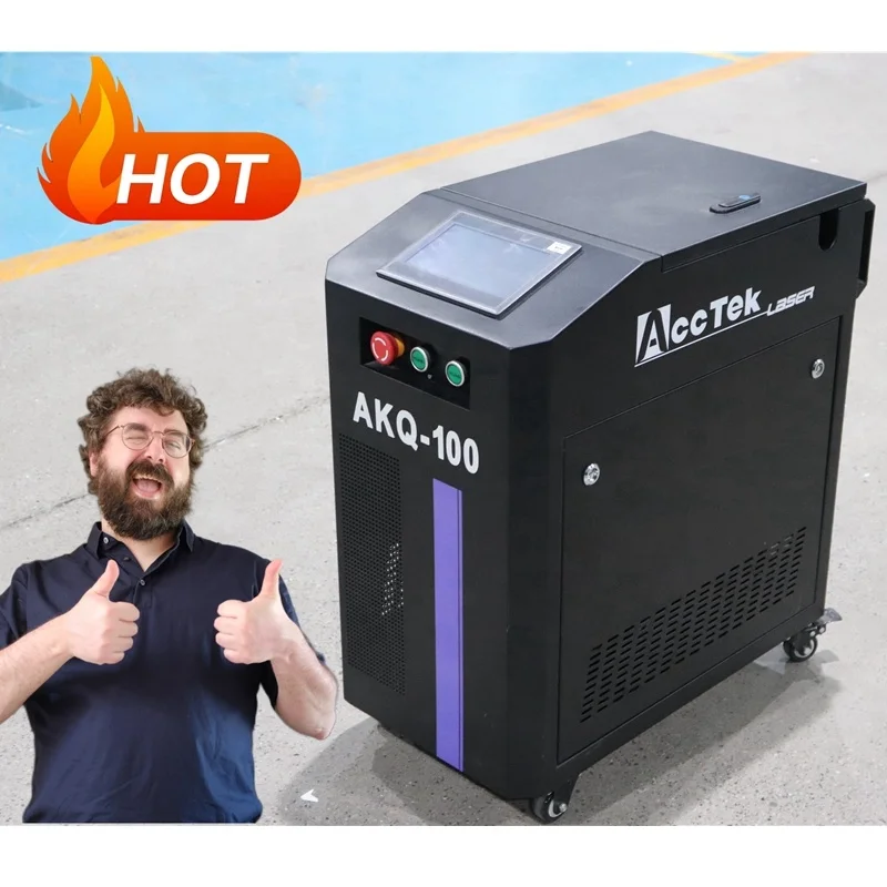 200w 300w 500w 1000w Pulsed Laser Cleaning for Wood Paint Stone Metal Laser Cleaner