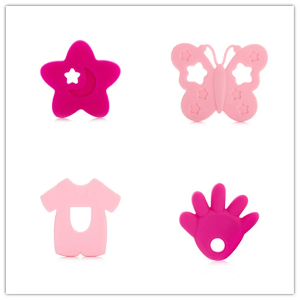 Animal model silicone baby teether soft silicone chewing gum baby teether toy tender silicone fruit teether for baby infant