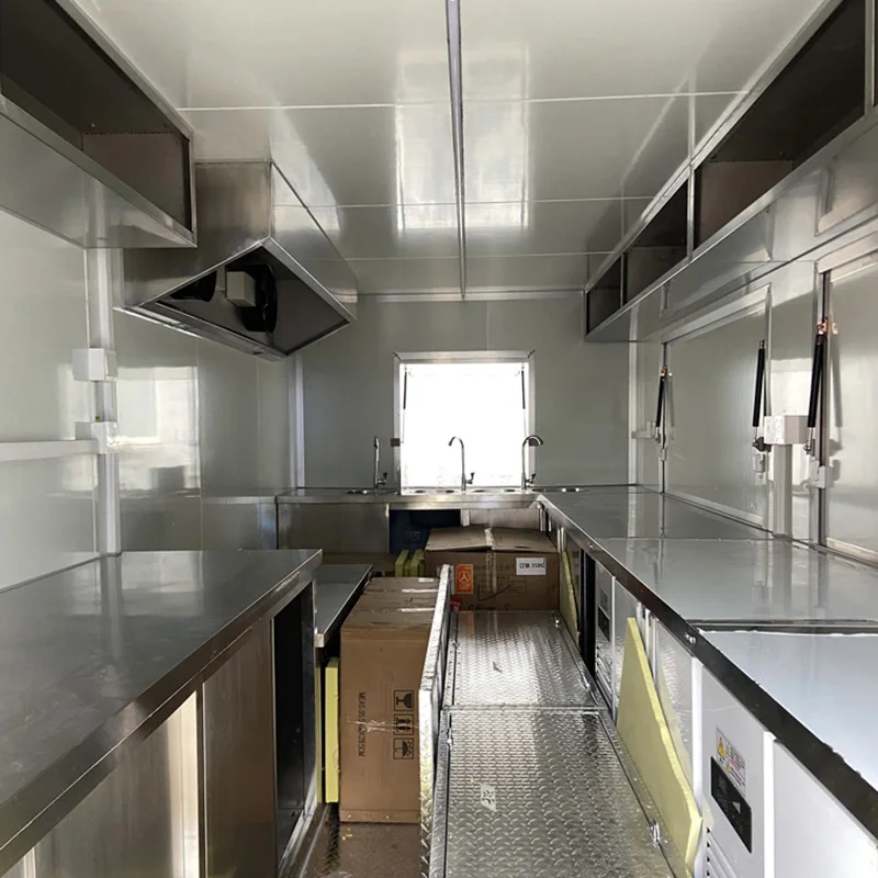 China truck mobile food trailer churro food trailer