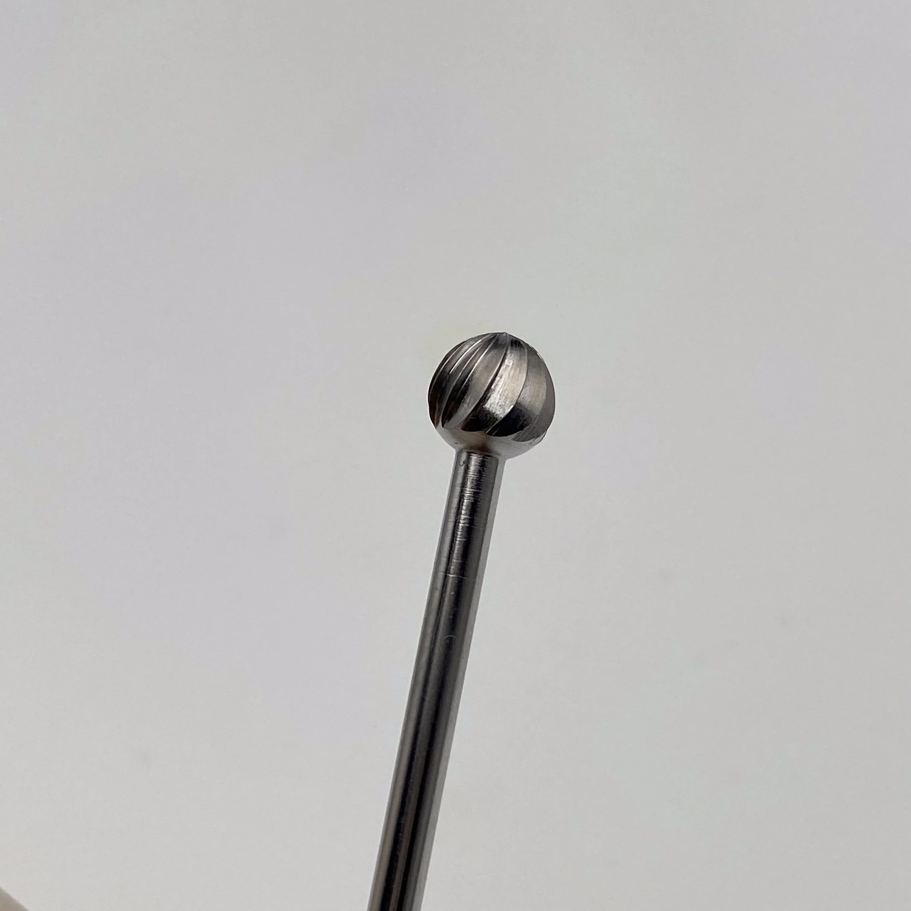 China Customized Orthopedic tungsten steel alloy metal grinding head diamond ball cutting drill