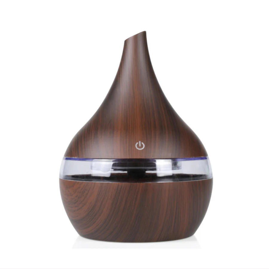 Wooden 300ML  Mini USB Humidifier Ultrasonic Difuser Spa Air Car Humidifier