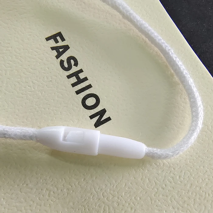 High Grade Bullet Line Rope Hand Spot Clothing Tag Hanging Grain Hang Ta String Seal Custom Size Color For Bag