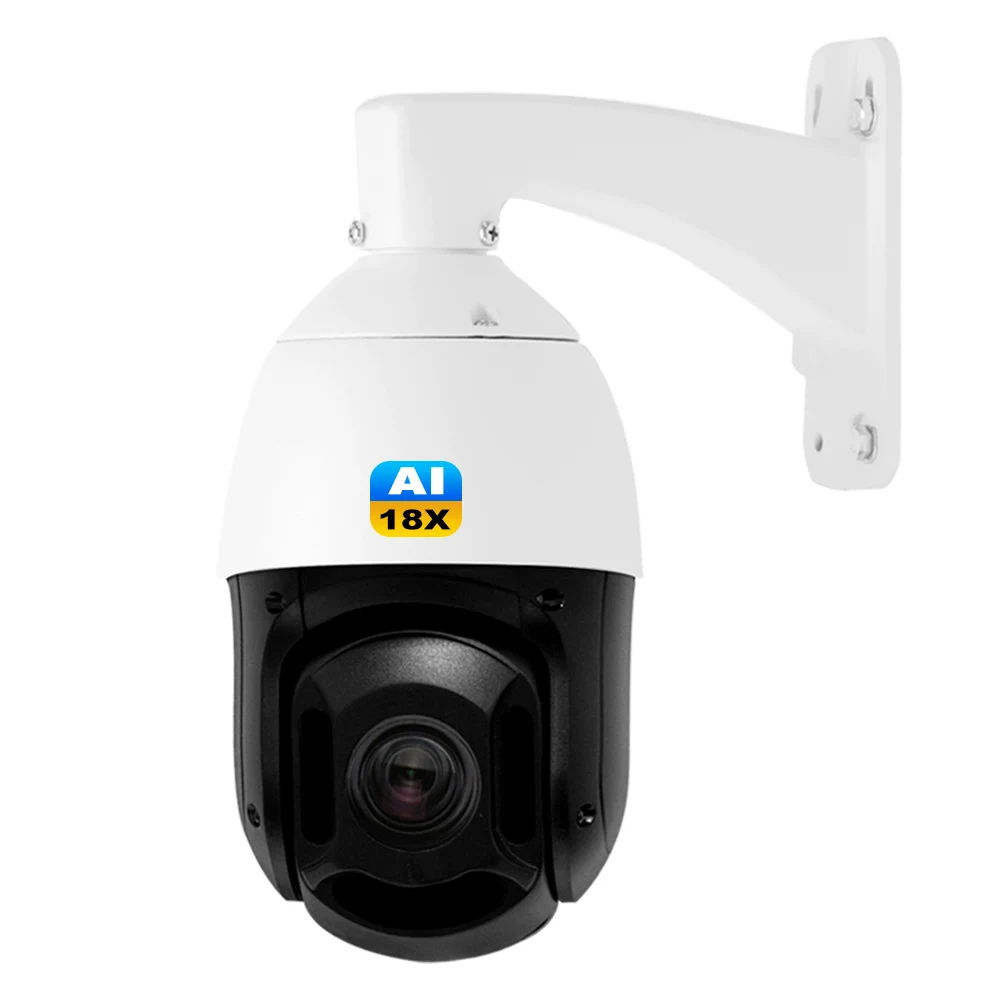In Stock High Speed Pan Tilt 18X Auto Tracking PTZ Surveillance Camera Work with HIK Duhua NVR IP Camera