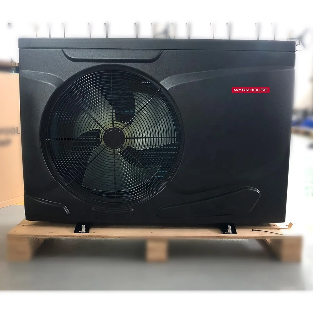 Warmhouse Low Noise Safe R32/410A Stable Running Air Source Dc Inverter Heat Pump Water Heater