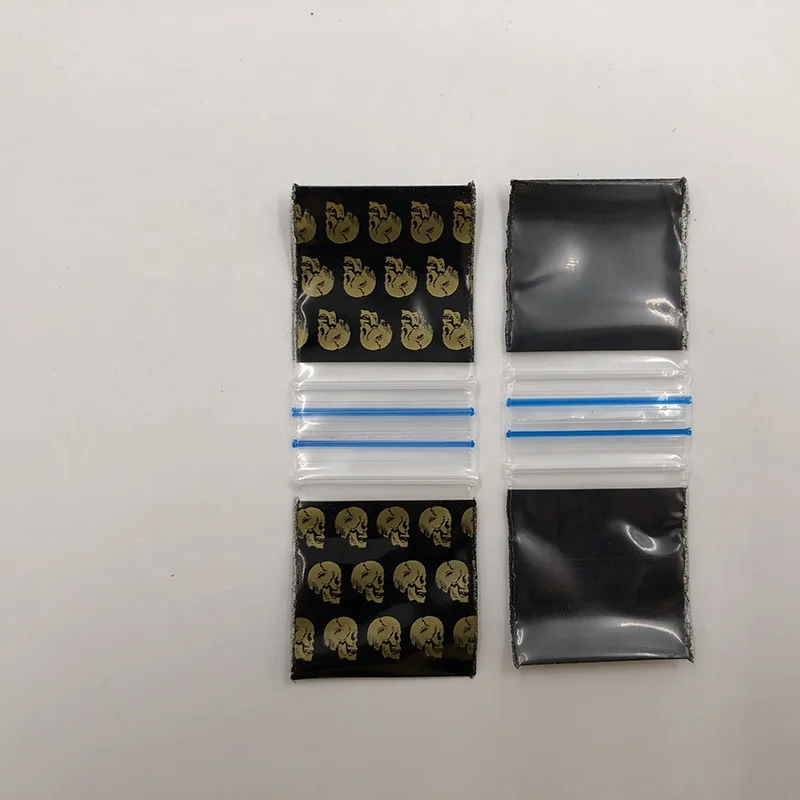 Waterproof Plastic Polyethylene Single Mini Bag Custom Printing Packaging Zipper Bag