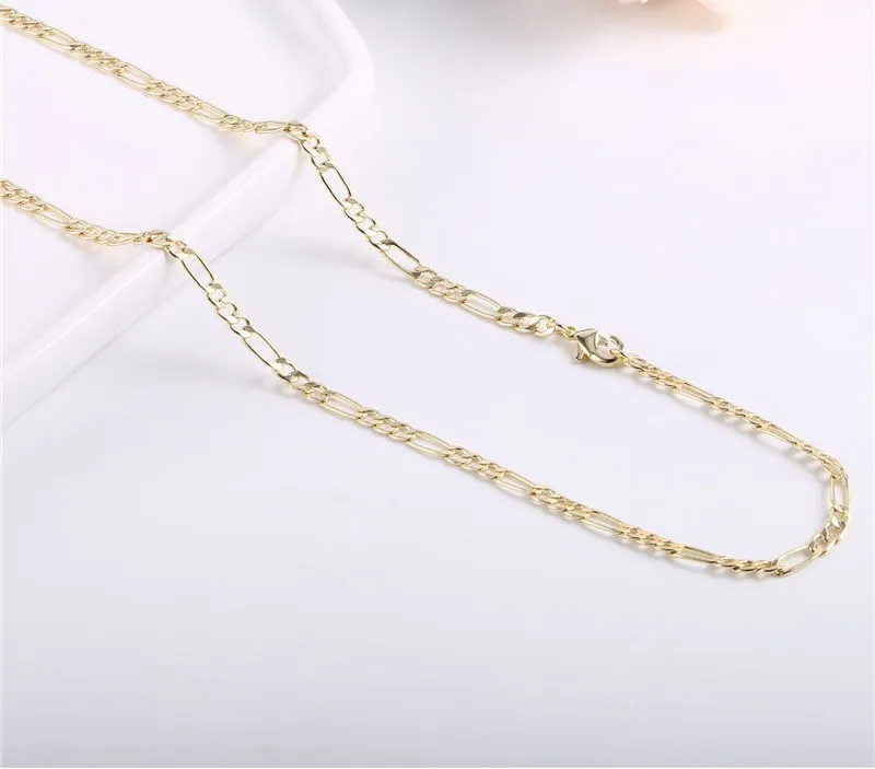 fashion chains jewelry 14k gold plated heavy men chain necklace, bijoux bijouterie custom necklace