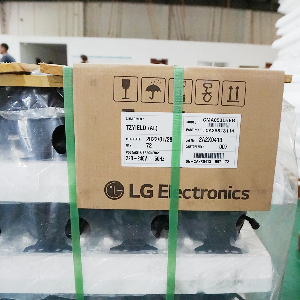 LG Original New CMA053LHEG 1/6HP Refrigeration Compressor Good Price Famous Brand Fast Delivery Separate Carton Loading
