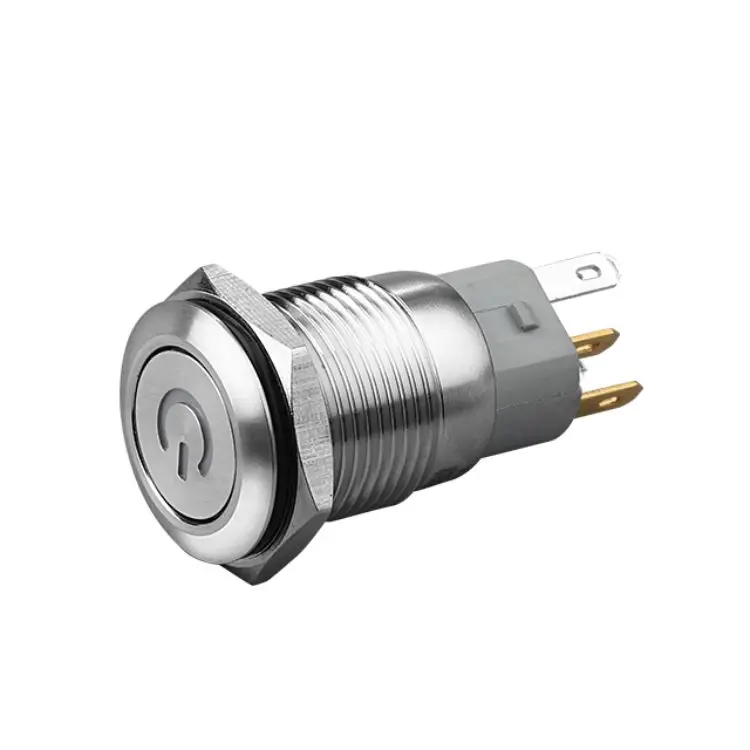 ZLQ 16MM environmental protection durable dustproof and explosion-proof metal button switch