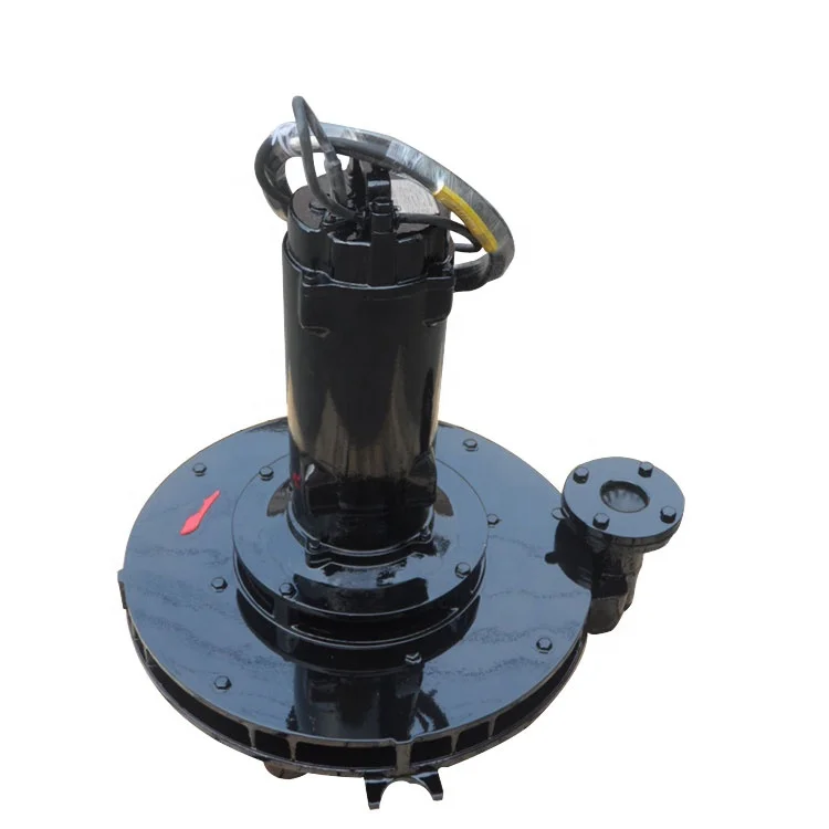 High efficiency submersible wastewater aerator supply oxygen