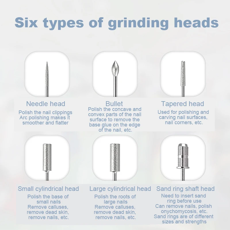 Exfoliating Polishing portable mini USB Manicure Pen Sander electric nail polisher nail drill machine 35000rpm professional