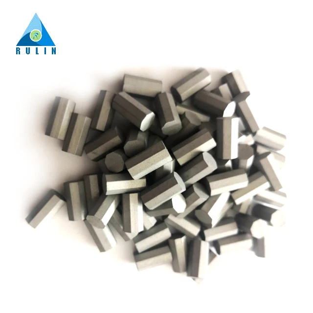 Tungsten Cemented Carbide Brazed Carbide Octagonal Tips