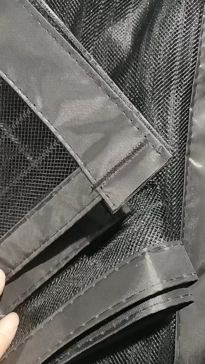 Wholesale Magnetic Flyscreen Magnetic Door Curtain Hand Free DIY Magnetic Net