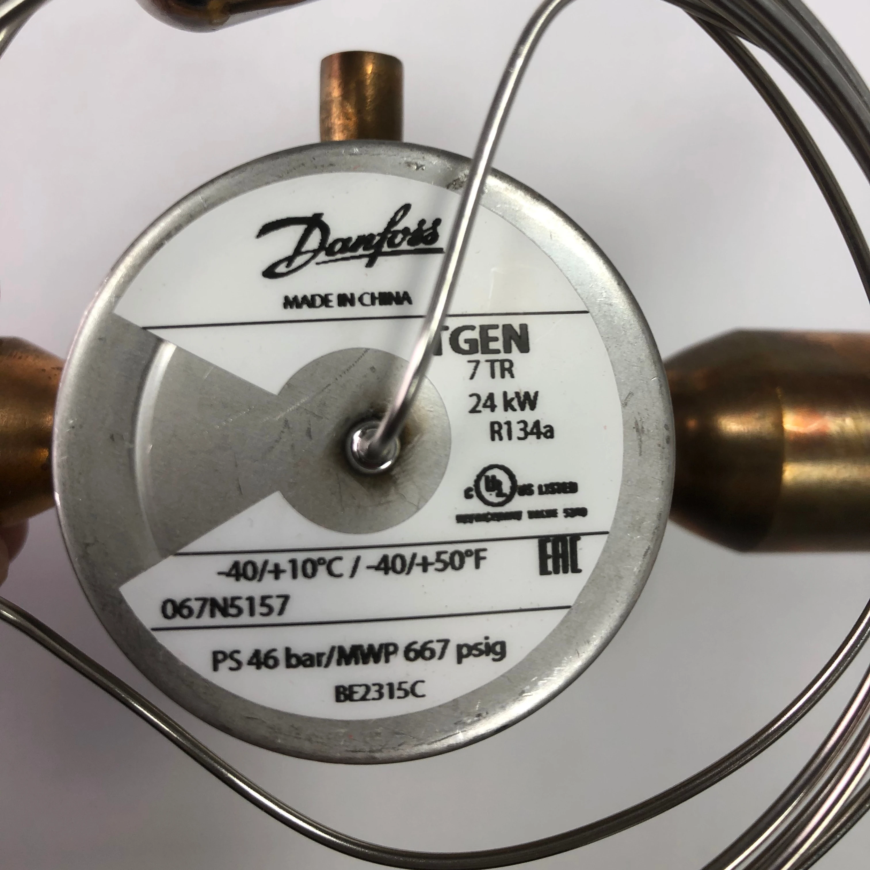 067N7157 7TR 24KW  expansion valves for bus air conditioning