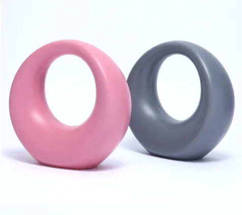 Amazon new design colored gift 5lb 10lb 15lb 20lb Dumbbell lady household round shape custom kettlebell