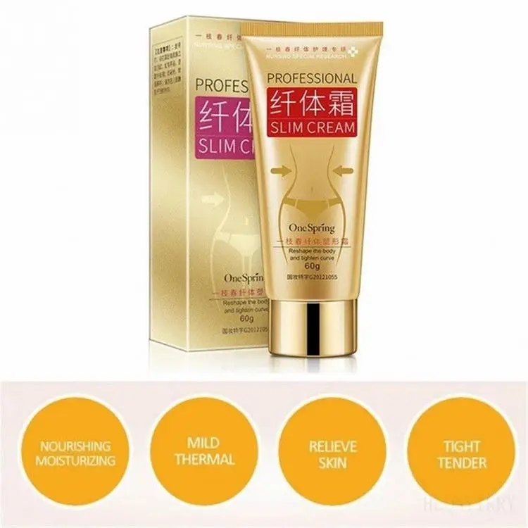 OEM ODM Body With Fat-Burning And Warming Effect Belly Fat Removal Slim Anti-Cellulite Cream