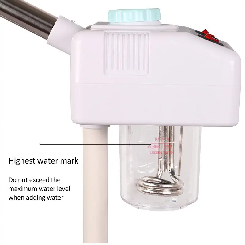 Hot Spray 2 In 1 Face Steamer Medical Aromatherapy Ozone Function Moisturizer For Salon Facesteam