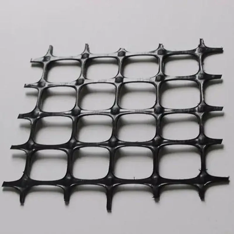 High Tensile Strength 15KN-50KN PP Biaxial Geogrid for Soil Stabilization Plastic Biaxial Geogrids