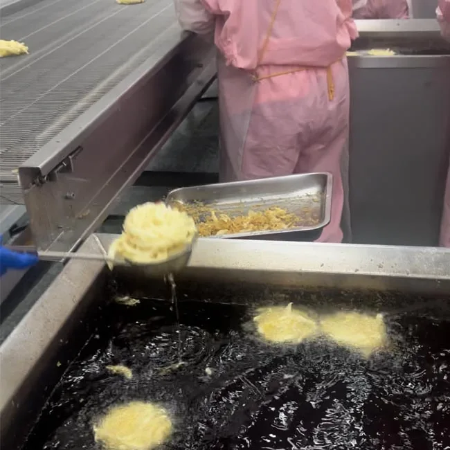 Frozen fried Chinese food Chinese Dim Sum  vegetable cake