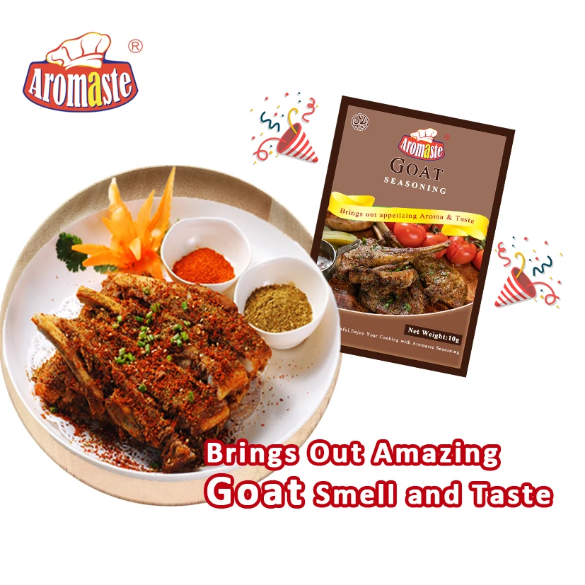 10g per bag Mixed Seasoning Powder Goat Flavor for Soup and Barbecue