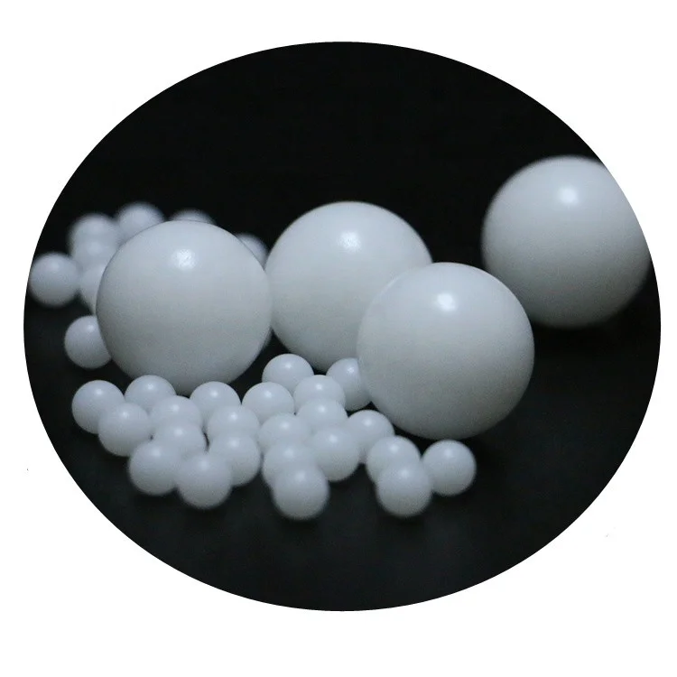 3.175mm 3.5mm 3.969mm 4mm 4.763mm 5mm 5.556mm solid PTFE teflon plastic balls 30mm for bearing