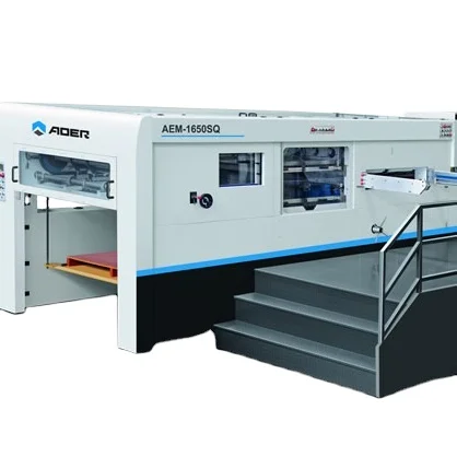
BR-1650SQ Automatic Die Cutting Machine Flat Pressing Deep Pressing Die-Cutting Machine with stripping station 