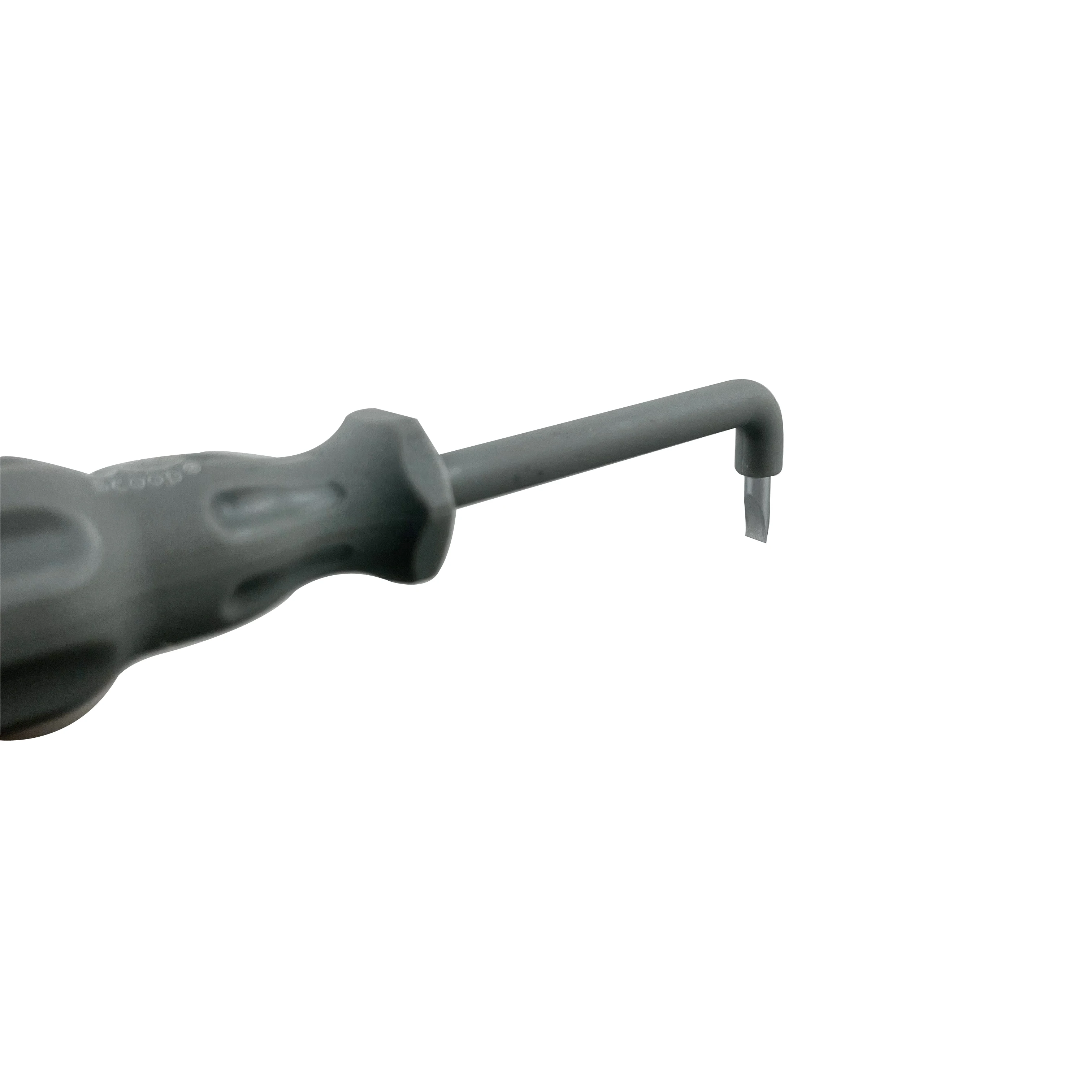 #9002-B Bending screwdriver Factory Direct Sale Hand Tool High Quality transparent handle Magnetic Tip Bend Screwdriver