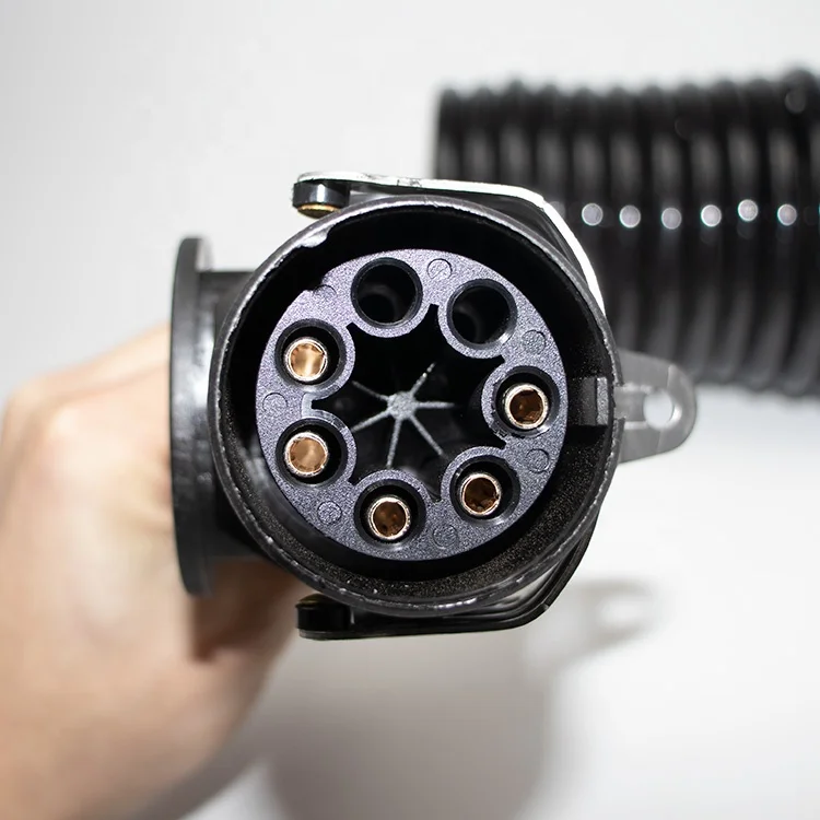 Best Selling New Black Five-core seven-core ABS/EBS Trailer cable For Heavy-duty Truck