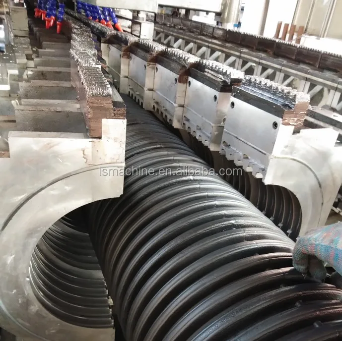  200 мм-800 мм PE/HDPE/PVC двойная гофрированная трубка/Производственная линия