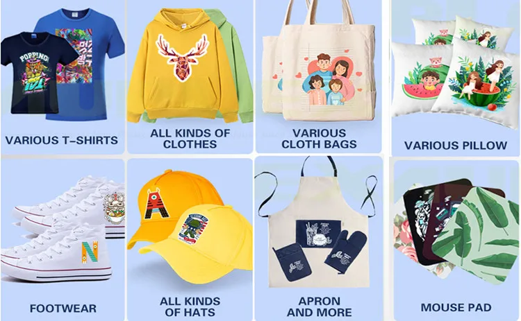 A3 A4 Light Dark Inkjet Heat Transfer Paper for Inkjet Printer Cotton T-shirt Fabric Printing