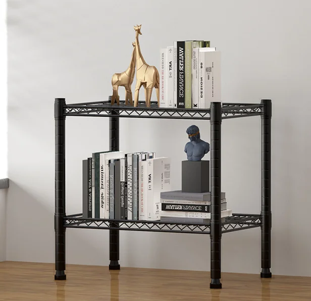 3-Layer Adjustable Metal Shelf for Store Home Warehouse