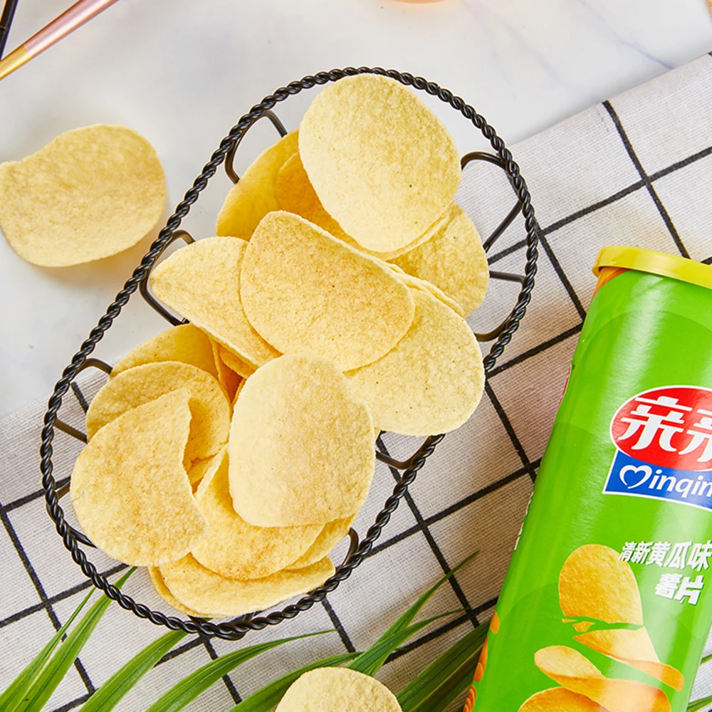 Поставка пищевых продуктов Qinqin, закуски, консервированная упаковка, поо, картофельные чипсы