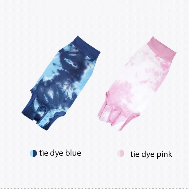 Pet Surgery Suit Professional Anti-Licking Pet Tie Dye Vest Comfortable Dog Surgical Recovery Cloth