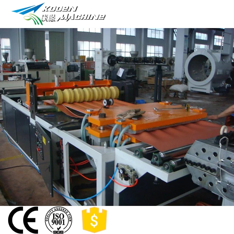 PP PE PVC Corrugated Sheet/Board/Pipe/Roofing Tile Making Machine