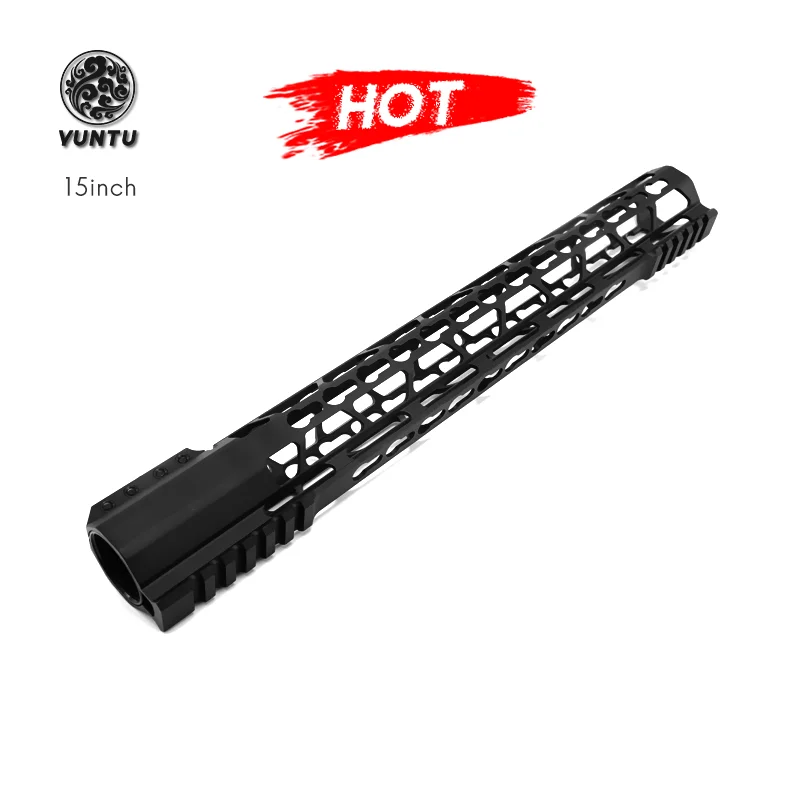 
15 inch super slim light AR15.223 handguard free float handguard M Lok Top Rail Cut 