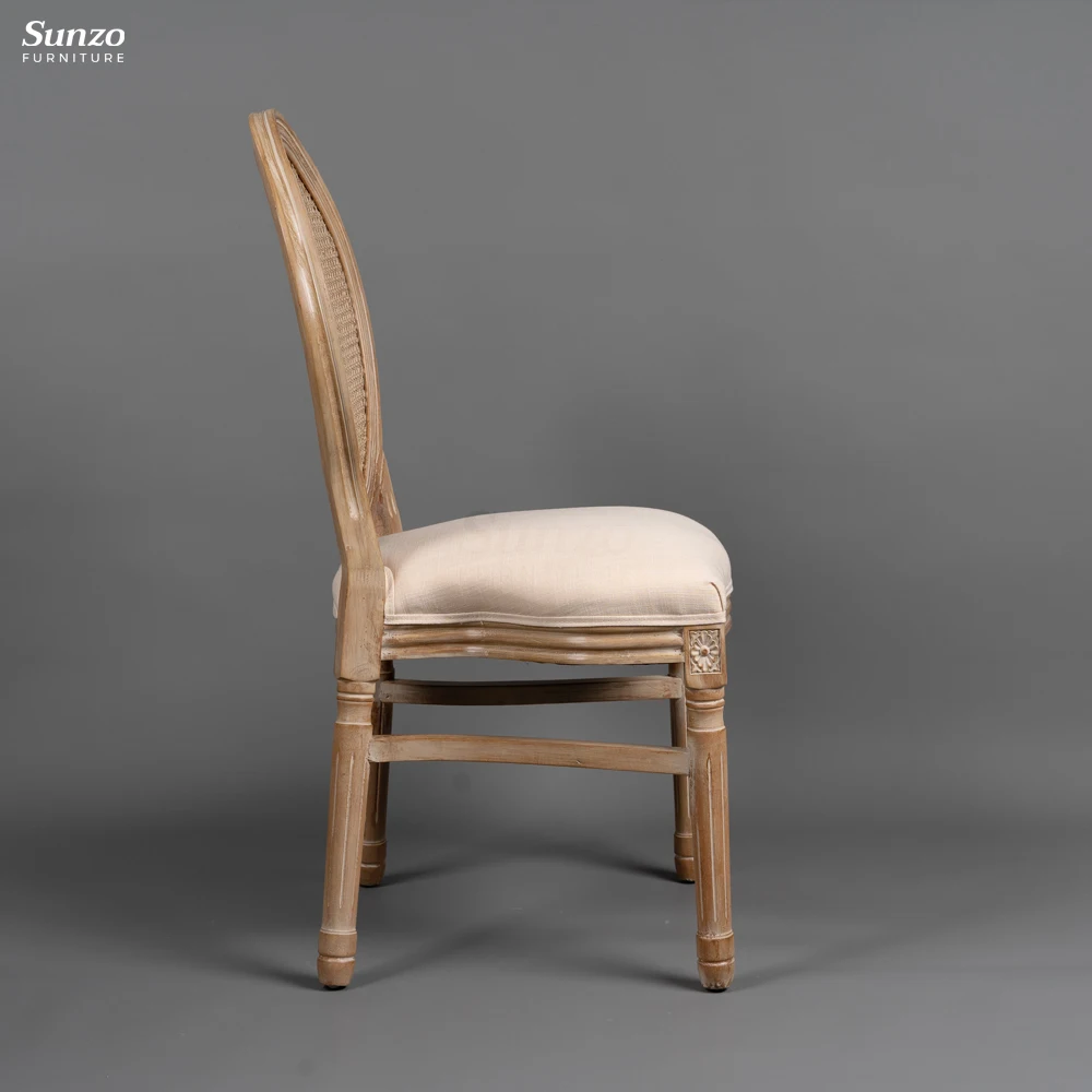 Luxury King Ivory Louis Dining Chairs XVI Dining Room Chair