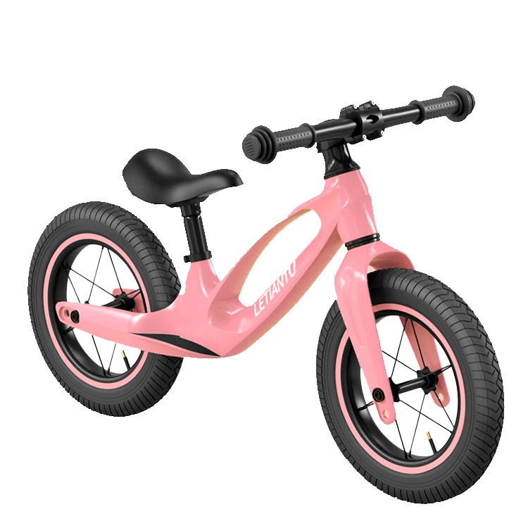 Kids Bike Balance Bicycle Children Bikes Light Weight Magnesium Logo Popular Aluminum Alloy Customized High Quality 12inch 50kg